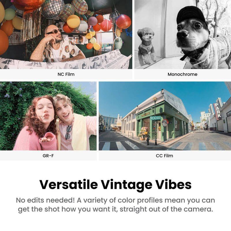 Екшн-камера Insta360 GO 3S Retro Bundle (Special Edition) Canvas White 128G (6942590201402) 12