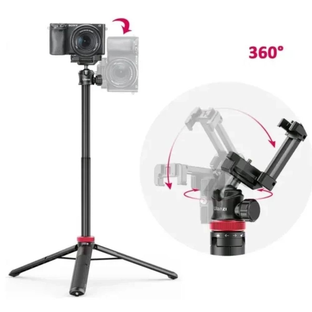 Селфі-трипод ULANZI Ulanzi MT-44 Extendable Selfie Stick Tripod(Black) (2502E) 5