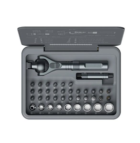 Викрутка з комплектом біт Xiaomi Duke RS2 ratchet screwdriver set gray (RS2)
