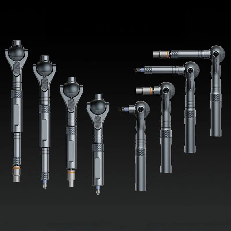 Викрутка з комплектом біт Xiaomi Duke RS2 ratchet screwdriver set gray (RS2) 5