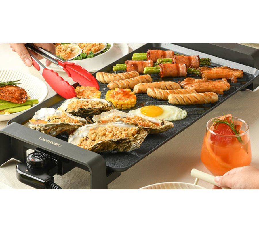 Електрогриль Xiaomi Liven Multi-functional Electric Barbecue Grill Pan, Black (KL-J4726) 3