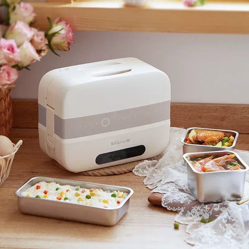 Ланч-бокс з підігрівом Xiaomi Little Bear Double layer Electric Lunch Box DFS C1589 (DFH-C1589) 5