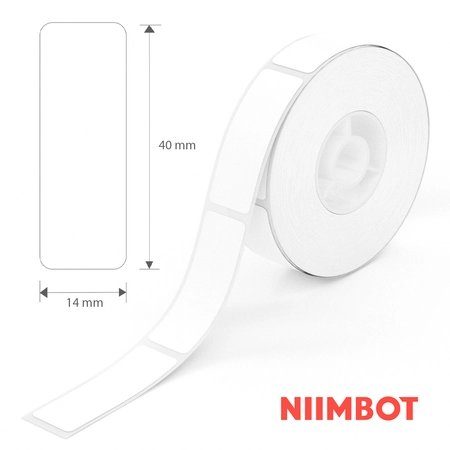 Етикетки NIIMBOT T14*40-155 (White) (A2A08611501) 2