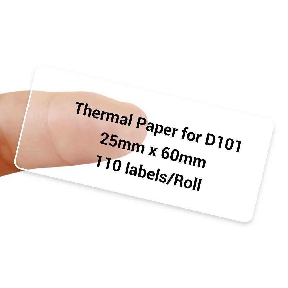 Етикетки NIIMBOT TT25*60-110 (Clear) (A2G88418701) 3