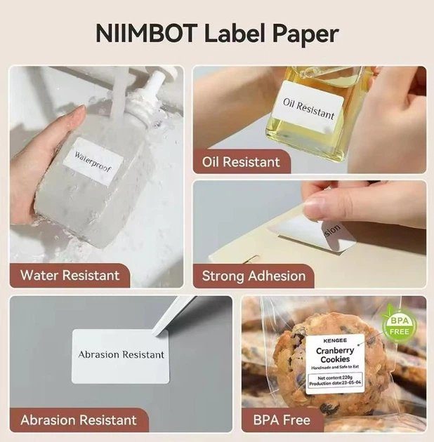 Етикетки NIIMBOT T25*60-110 (1EA01584901) 3