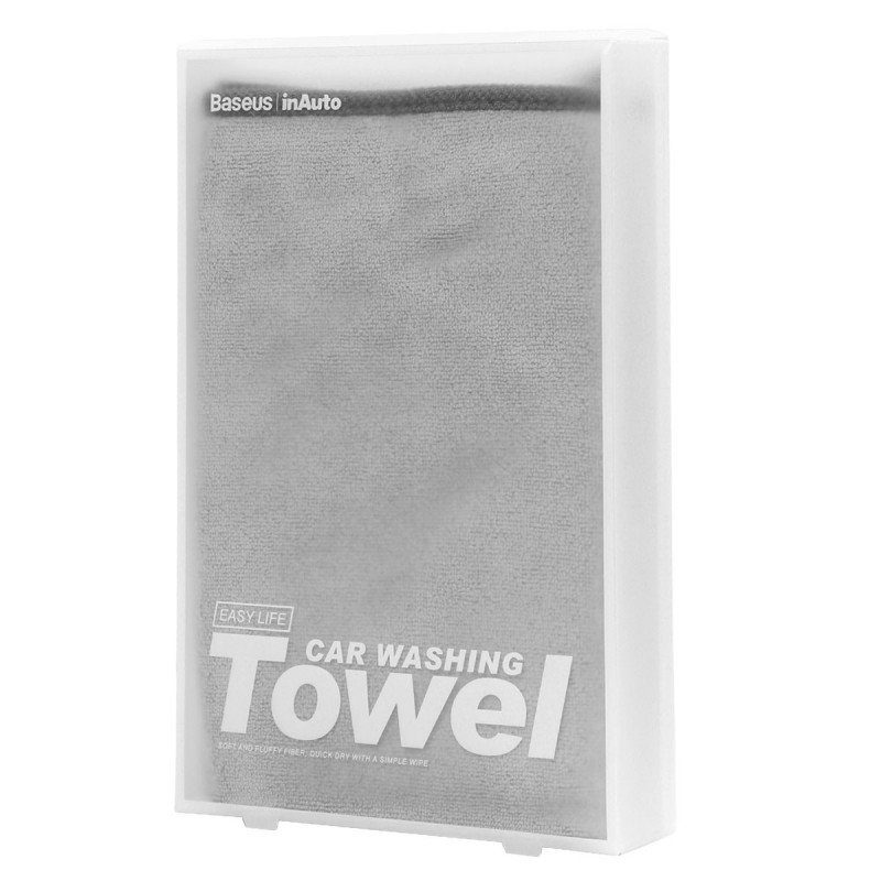 Мікрофібра Baseus Easy life car washing towel（40*40сm Two pack）Grey (CRXCMJ-0G) 2