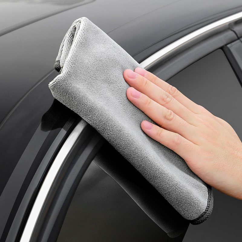 Мікрофібра Baseus Easy life car washing towel（40*40сm Two pack）Grey (CRXCMJ-0G) 6