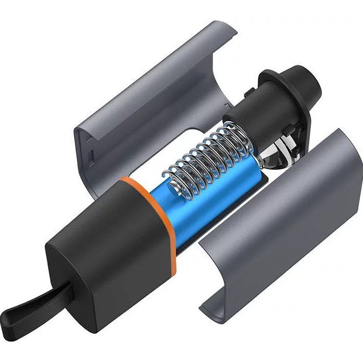 Автомобільний молоток Baseus Sharp Tool Safety Hammer (Window-breaking+Safety belt cutting） Dark gray (C10934401111-00) 8