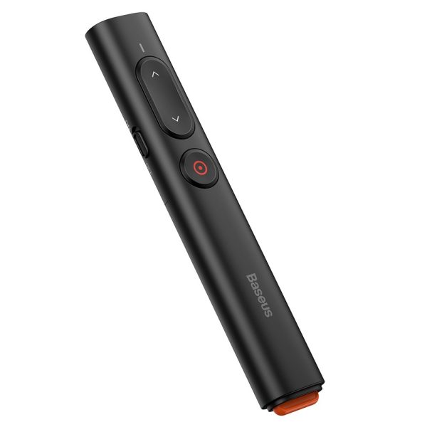 Лазерна указка Baseus Orange Dot PPT wireless Presenter (Youth)(Accessories: No. 7 battery *1) Black (ACFYB-A01)