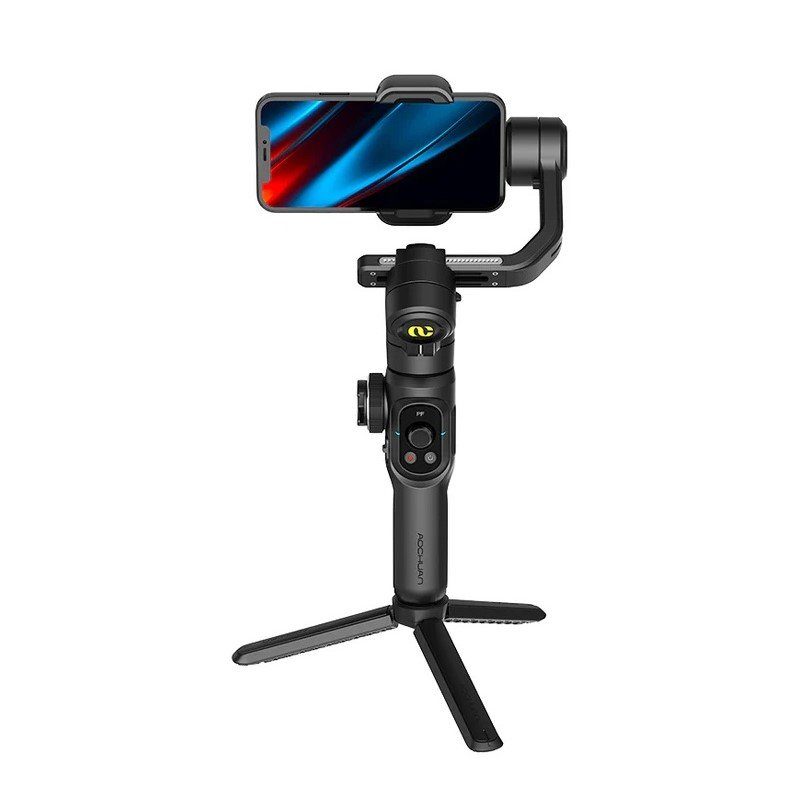 Триосьовий стабілізатор AOCHUAN Professional Gimbal Stabilizer for Smartphone SMART S2 Чорний (AOCHUAN-SMARTS2-B) 5