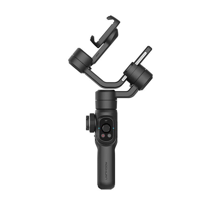 Триосьовий стабілізатор AOCHUAN Professional Gimbal Stabilizer for Smartphone SMART S2 Чорний (AOCHUAN-SMARTS2-B) 3