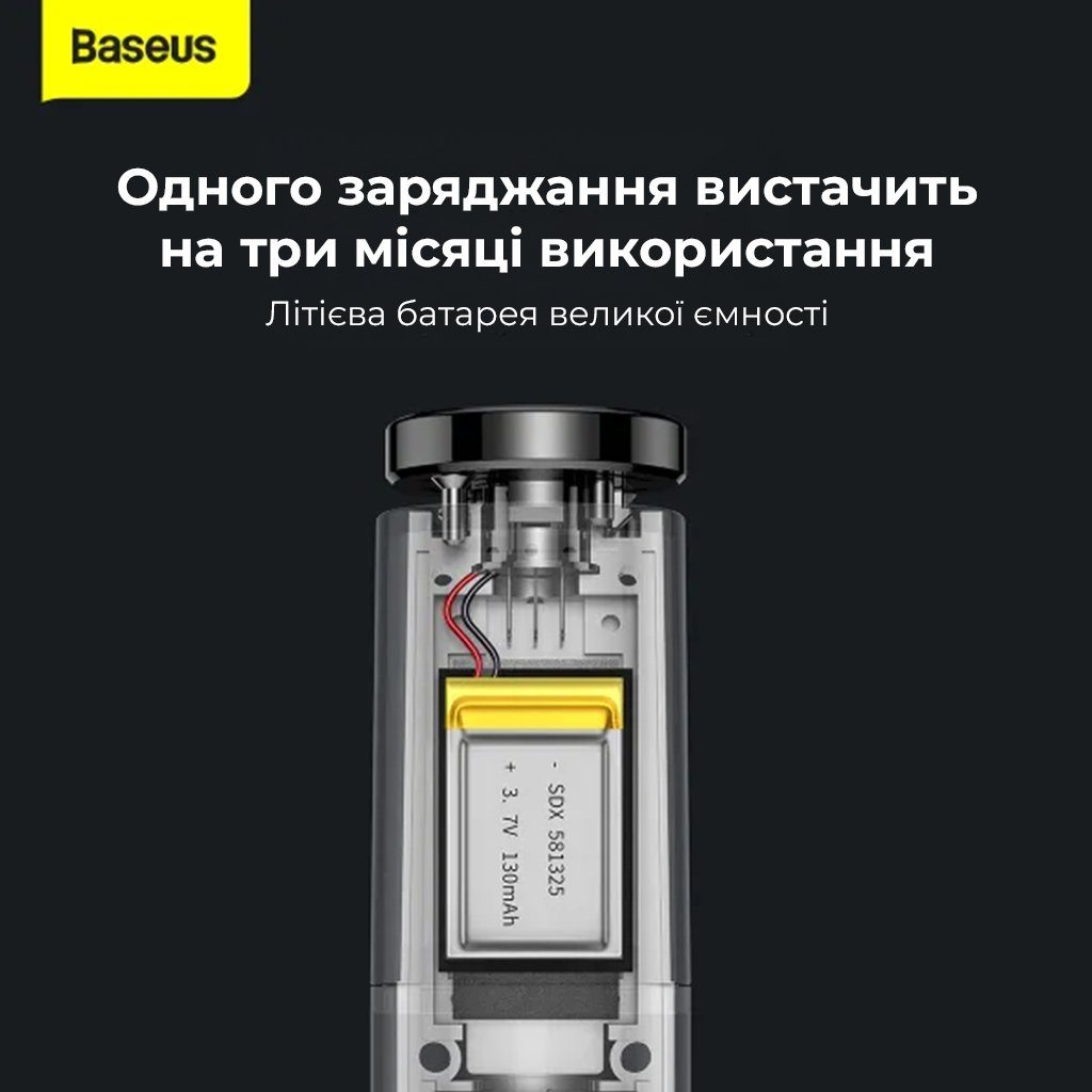 Алкотестер Baseus Digital Alcohol Tester Black (CRCX-01) 10