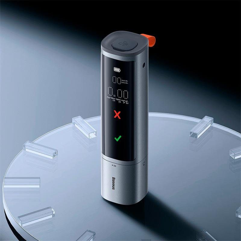 Алкотестер Baseus SafeJourney Pro Series Breathalyzer, Space Grey (CRCX060014) 10