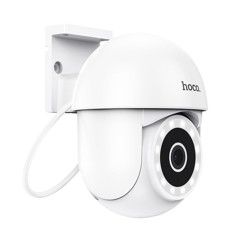 IP-камера відеоспостереження HOCO D2 Outdoor PTZ HD camera White (6942007611688) 2