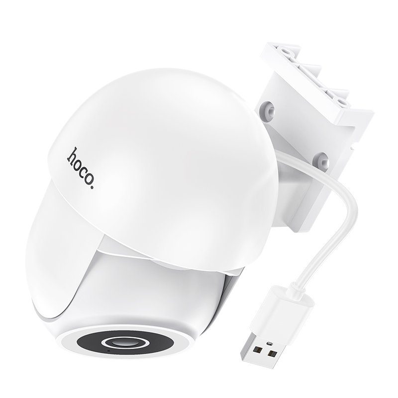 IP-камера відеоспостереження HOCO D2 Outdoor PTZ HD camera White (6942007611688) 3