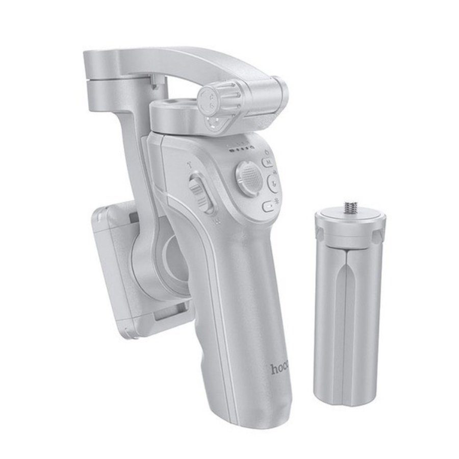 Триосьовий стабілізатор HOCO K24 Support 3-axis smart gimbal Gray (6942007635547) 4