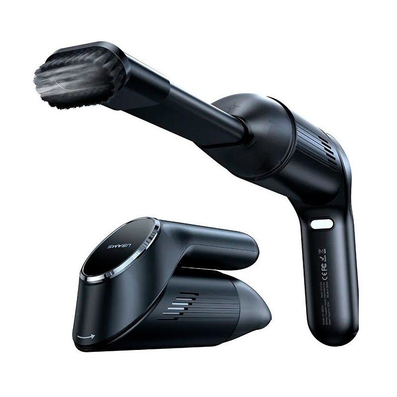 Автомобільний пилосос Usams US-ZB259 Portable Handheld Folding Vacuum Cleaner --YAJ Series Black (XCQZB25901) 3