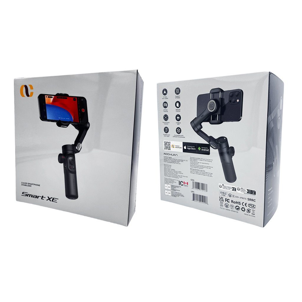 Триосьовий стабілізатор AOCHUAN Professional Gimbal Stabilizer for Smartphone SMART XE Чорний (AOCHUAN-SMARTXE-B) 2