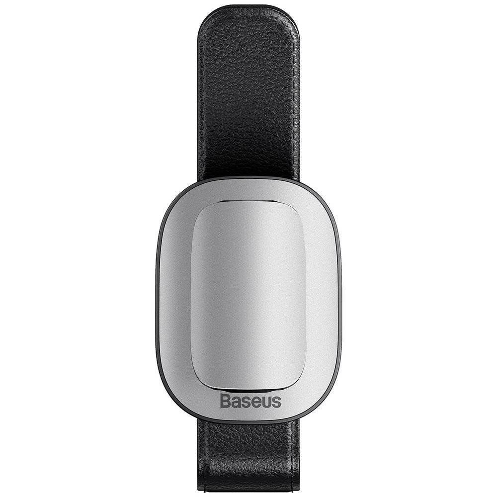Автомобільний тримач для окулярів Baseus Platinum Vehicle eyewear clip（clamping type）Silver (ACYJN-B0S) 2