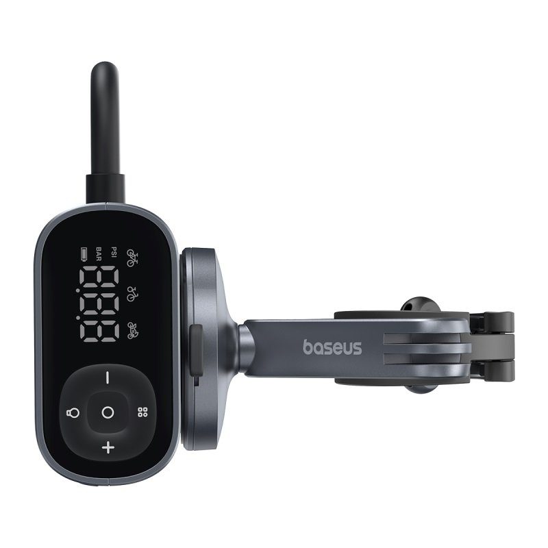 Автомобільний насос Baseus PrimeTrip Series Portable Bike Pump Cosmic Black (C11169000121-00) 6