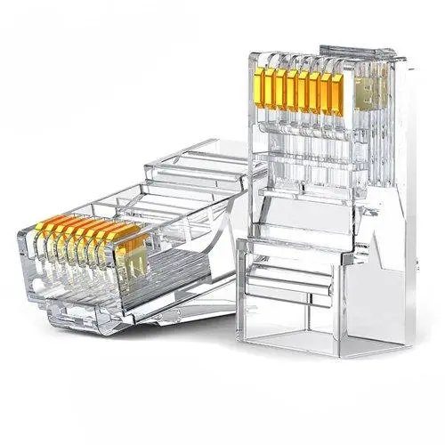 Конектор UGREEN NW120 Cat 6 Unshielded RJ45 Modular Plugs 10 Pack(UGR-50961) (UGR-50961)