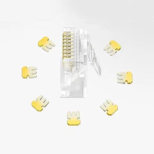 Конектор UGREEN NW120 Cat 6 Unshielded RJ45 Modular Plugs 10 Pack(UGR-50961) (UGR-50961) 4