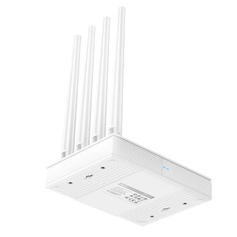 Маршрутизатор HOCO HI31 WiFi5 wireless router 2.4-5G 1200Mbit/s EU version (6942007640718) 6
