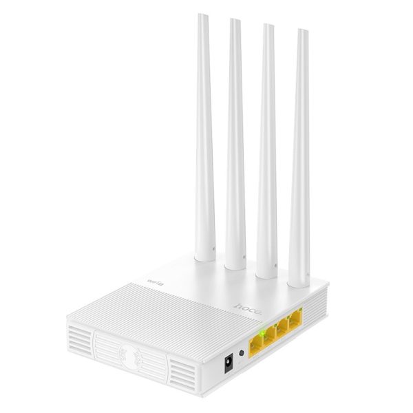 Маршрутизатор HOCO HI31 WiFi5 wireless router 2.4-5G 1200Mbit/s EU version (6942007640718)