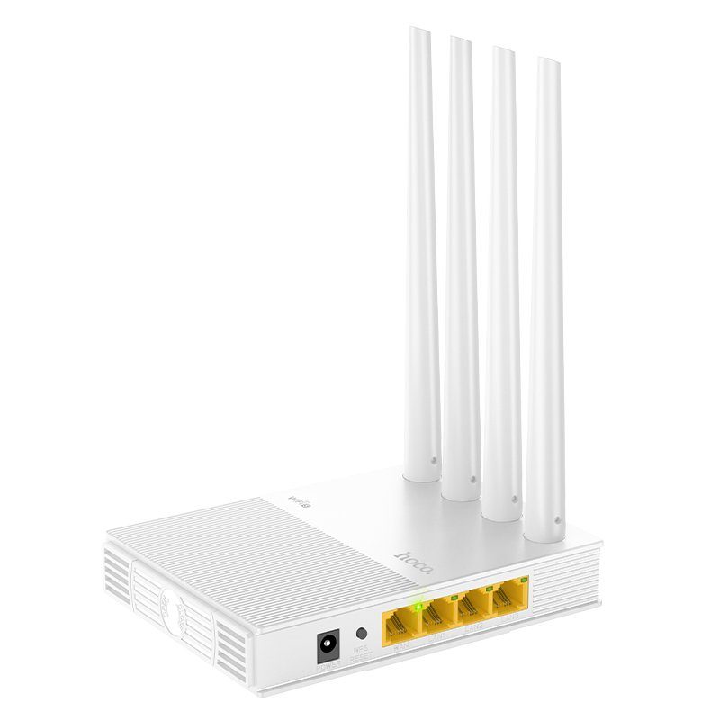Маршрутизатор HOCO HI31 WiFi5 wireless router 2.4-5G 1200Mbit/s EU version (6942007640718) 5