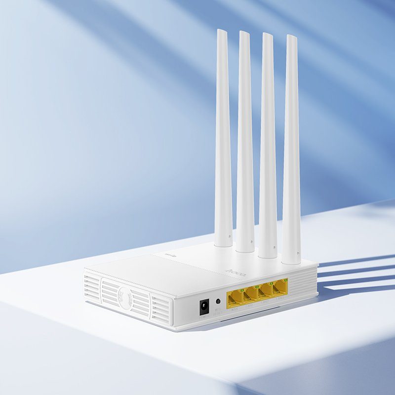 Маршрутизатор HOCO HI31 WiFi5 wireless router 2.4-5G 1200Mbit/s EU version (6942007640718) 8