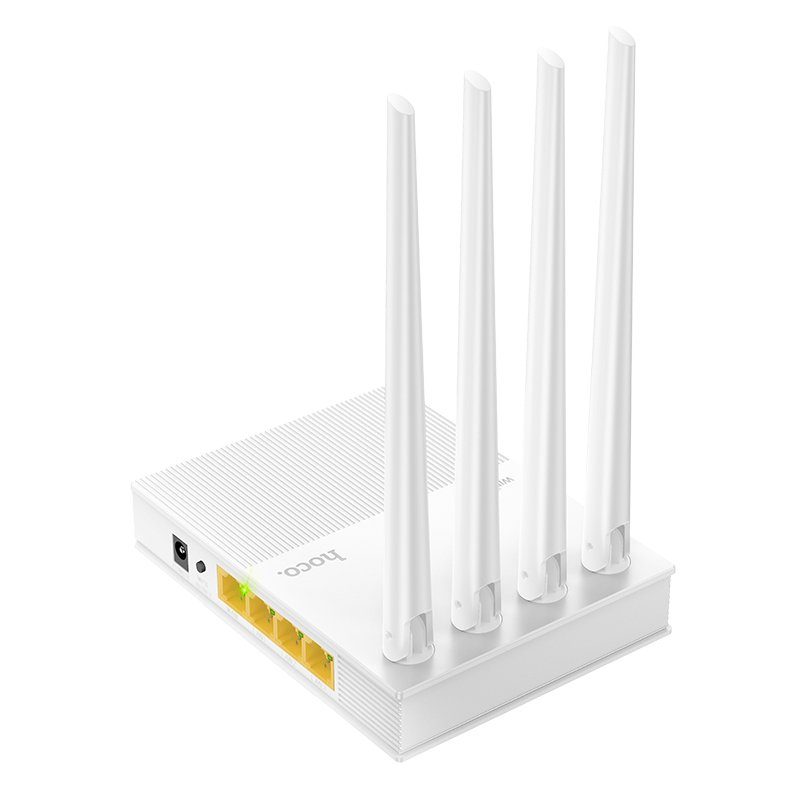 Маршрутизатор HOCO HI31 WiFi5 wireless router 2.4-5G 1200Mbit/s EU version (6942007640718) 3