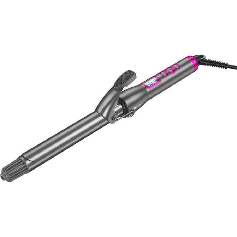 Плойка HOCO HP43 Electric manual curling iron with digital display(EU) Gray (6942007631655) 3