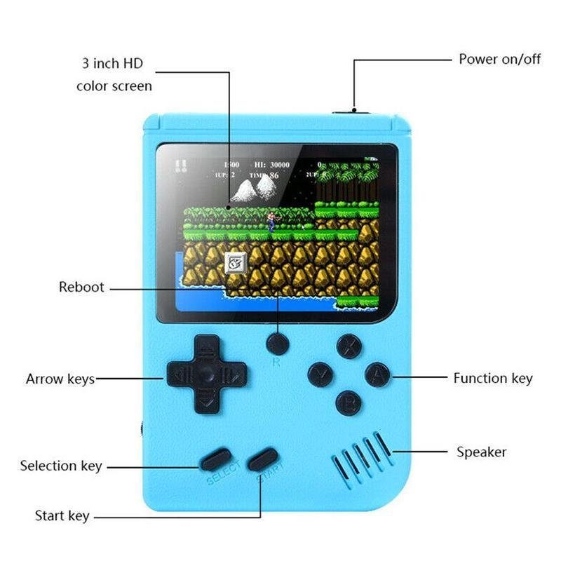Портативна ігрова консоль GameX MKL800 Blue (MKL800Blue) 4