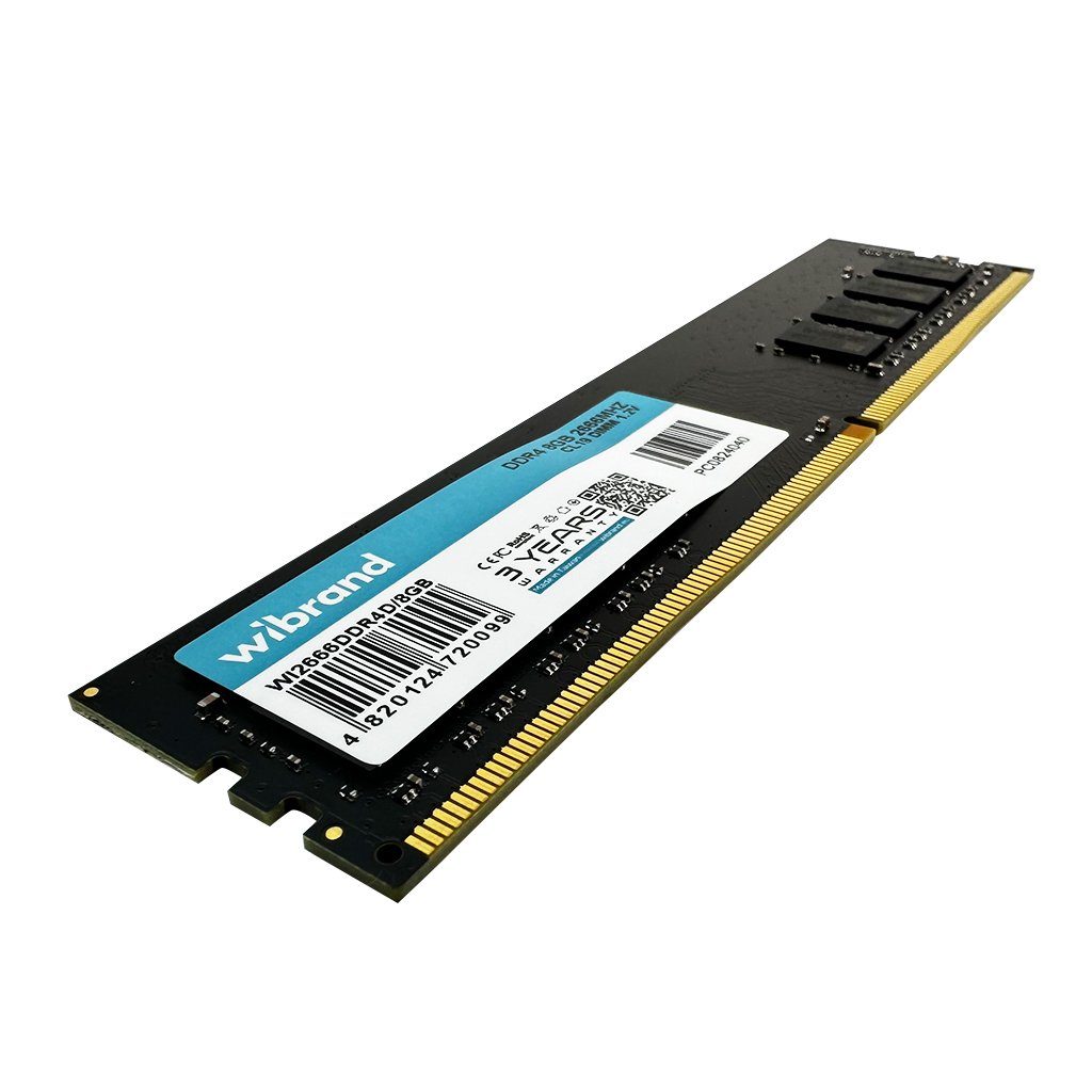 Оперативна пам'ять DDR4 Wibrand 8GB 2666MHz CL19 DIMM (WI2666DDR4D/8GB) 3