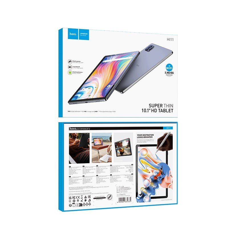 Планшет HOCO HI11 10.1-inch tablet PC Deep Space Gray (6942007634335) 2