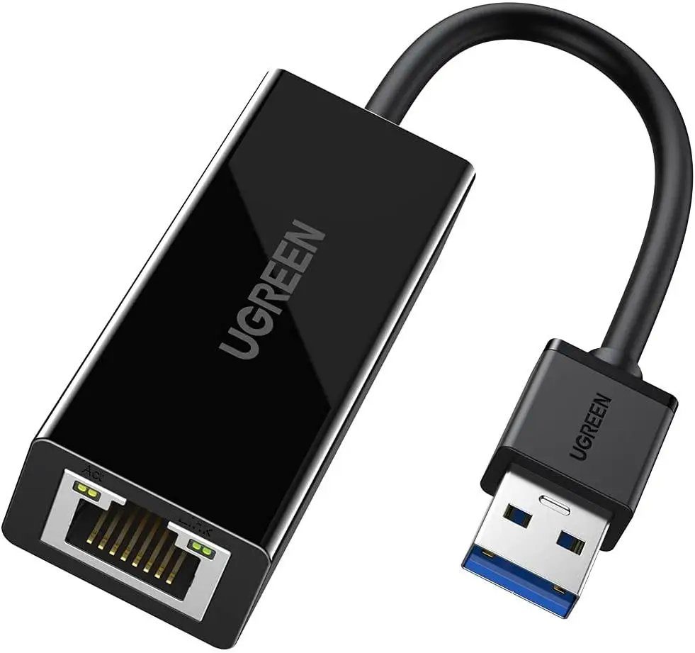 Адаптер UGREEN USB 3.0 Gigabit Ethernet Adapter (Black) (UGR-20256) 2