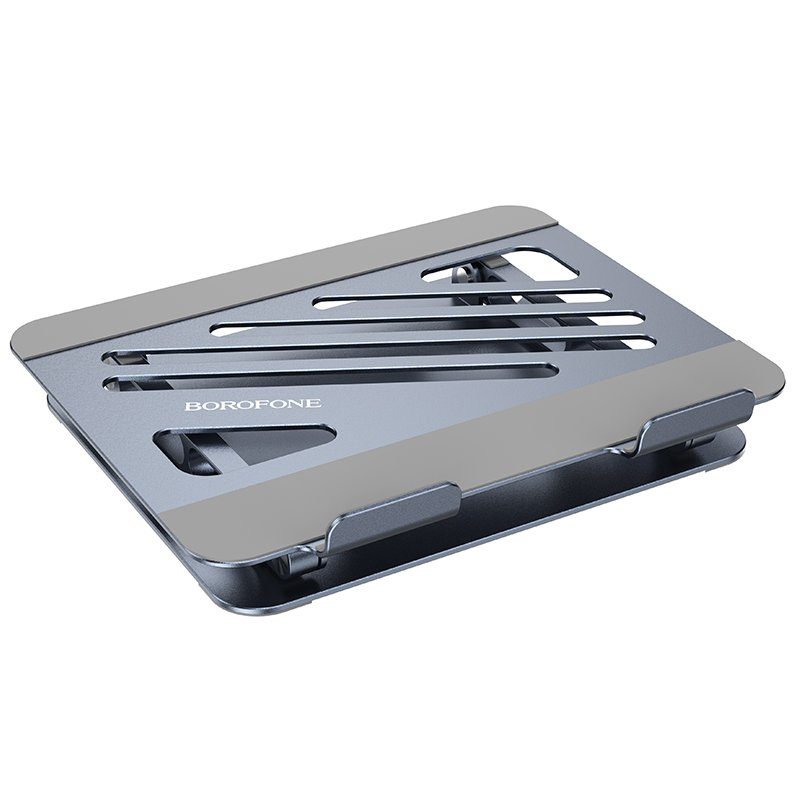 Підставка для ноутбука BOROFONE BH115 Plus Vito metal notebook stand Metal Gray (6941991112454) 4