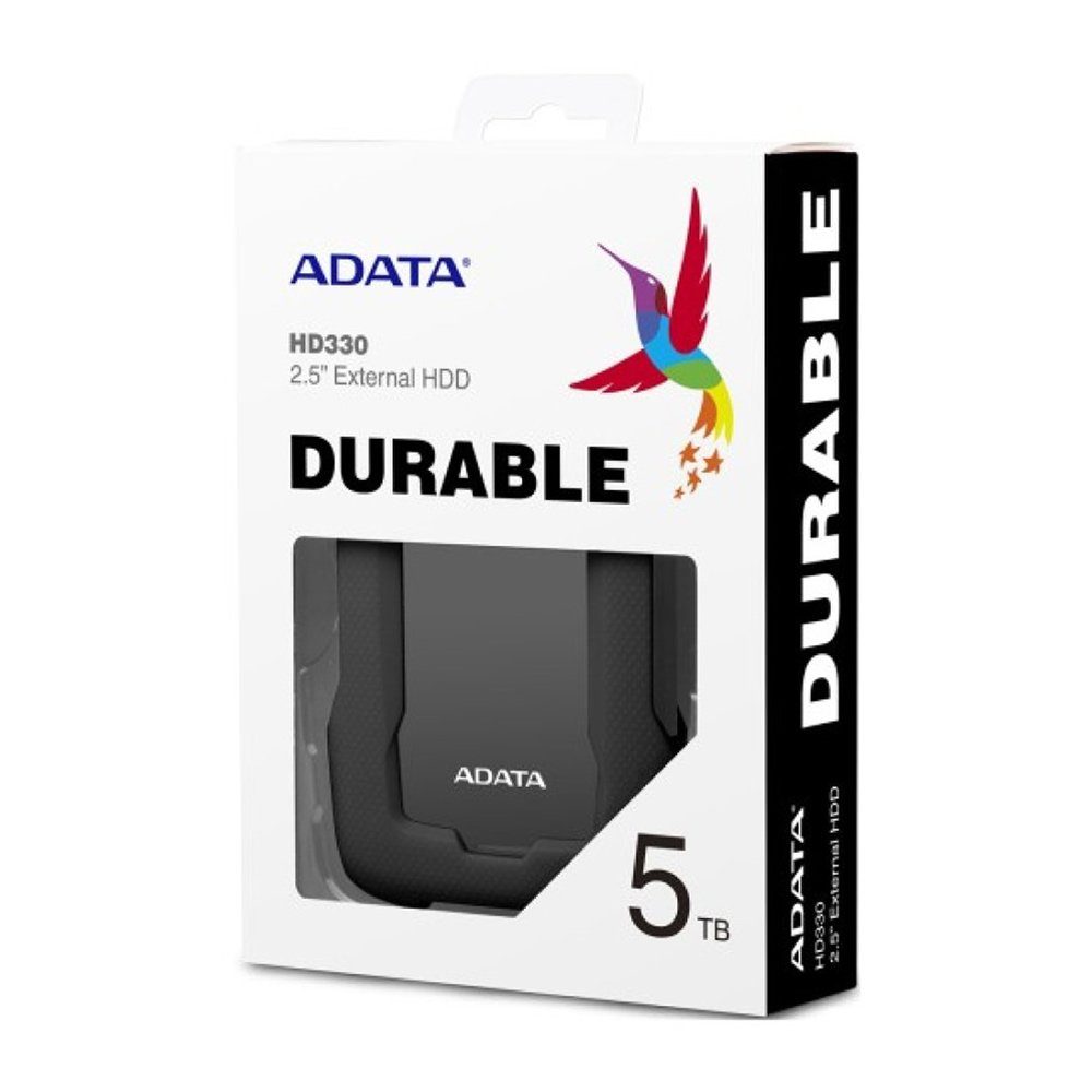Зовнішній жорсткий диск PHD External 2.5'' ADATA USB 3.1 DashDrive Durable HD330 5TB Black (AHD330-5TU31-CBK) 2