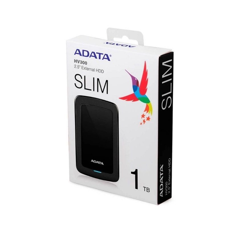 Зовнішній жорсткий диск PHD External 2.5'' ADATA USB 3.2 Gen. 1 DashDrive Durable HV300 1TB Black (AHV300-1TU31-CBK) 2
