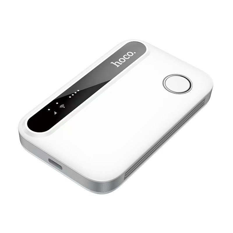 Мобільний роутер HOCO HI41 Mobile portable WiFi (Europe Asia and Africa) White (6942007647984) 3