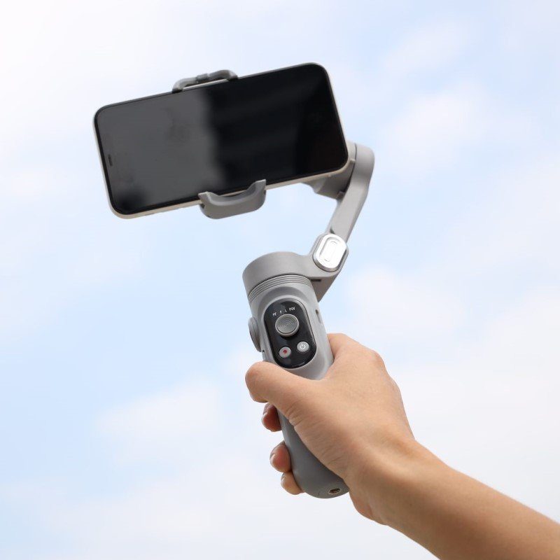 Триосьовий стабілізатор AOCHUAN Professional Gimbal Stabilizer for Smartphone SMART X Сірий (AOCHUAN-SMARTX-G) 10