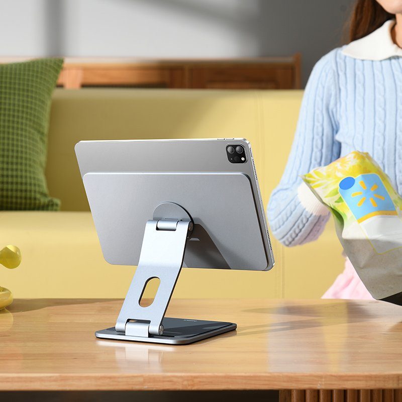 Підставка для планшету Baseus MagStable Series Magnetic Tablet Stand for Pad 12.9″ Space Grey (B10460300811-01) 10