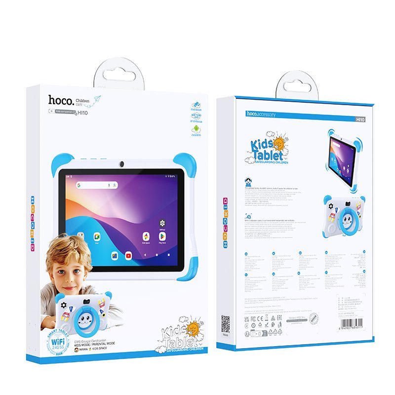 Планшет HOCO HI10 8-inch children tablet PC Blue (6942007634311) 2
