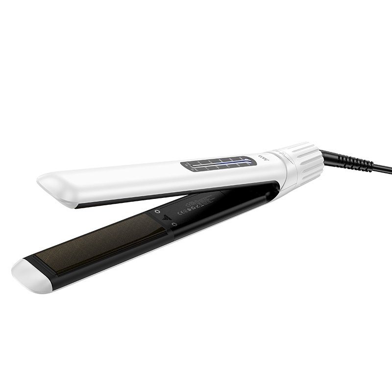 Плойка HOCO HP41 Straight and curly hair dual-purpose hair straightener(EU) White (6942007624169) 3
