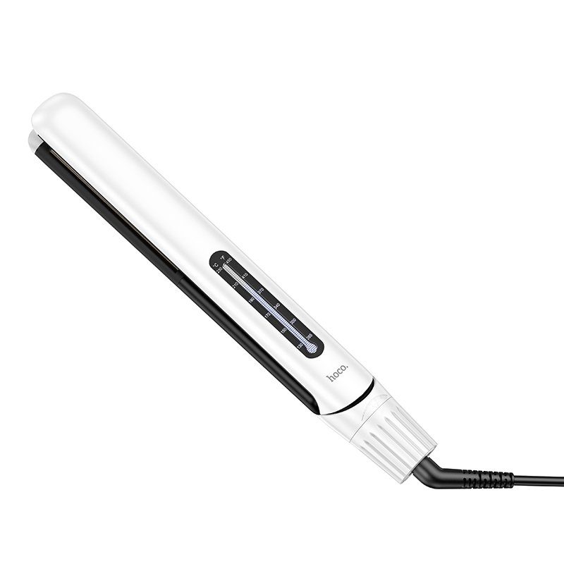 Плойка HOCO HP41 Straight and curly hair dual-purpose hair straightener(EU) White (6942007624169) 4