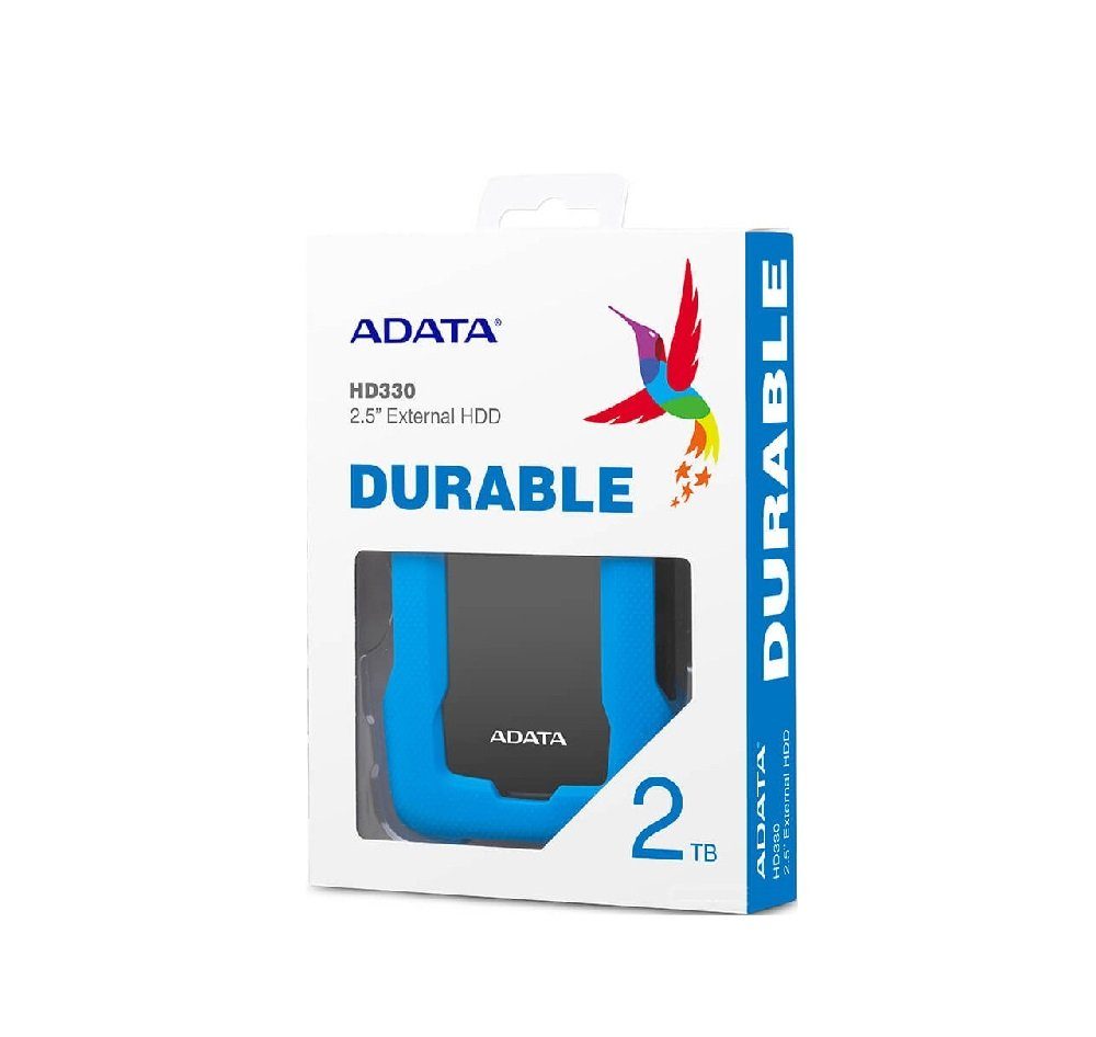 Зовнішній жорсткий диск PHD External 2.5'' ADATA USB 3.1 DashDrive Durable HD330 2TB Blue (AHD330-2TU31-CBL) 6