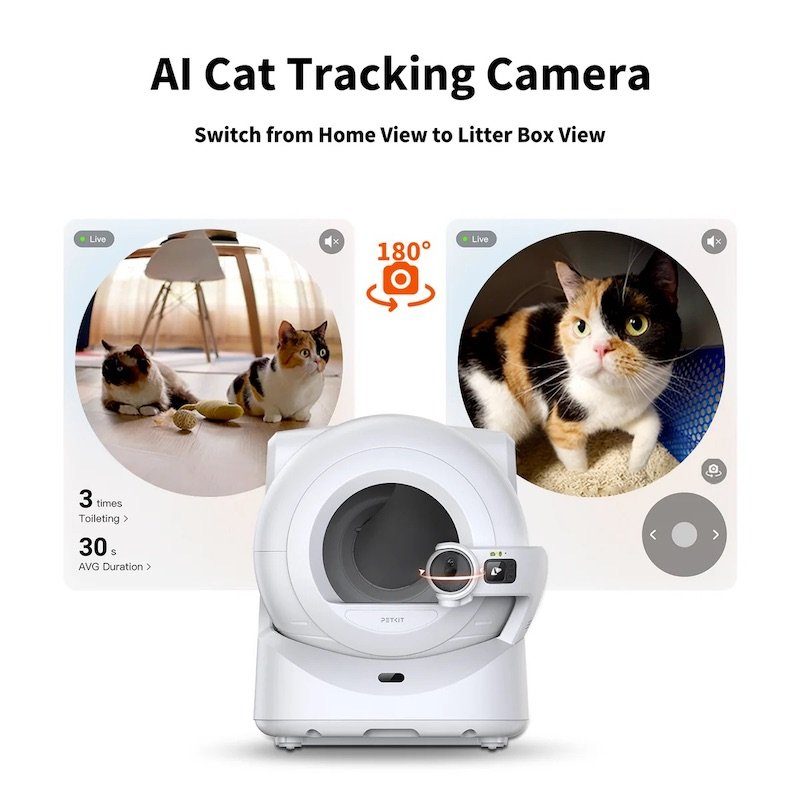 Смарт автоматичний лоток PETKIT Purobot Ultra with Camera (P9903) 2