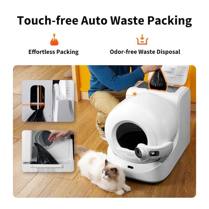 Смарт автоматичний лоток PETKIT Purobot Ultra with Camera (P9903) 7