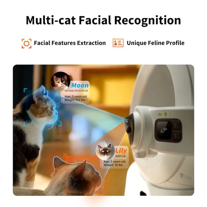 Смарт автоматичний лоток PETKIT Purobot Ultra with Camera (P9903) 5