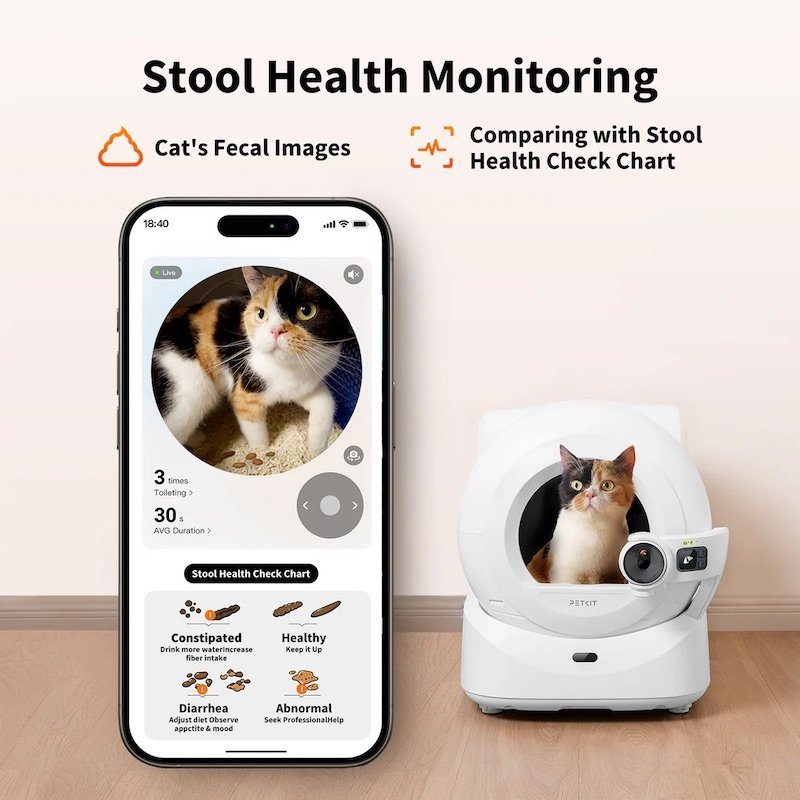 Смарт автоматичний лоток PETKIT Purobot Ultra with Camera (P9903) 6